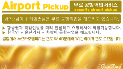 VIP무료 공항픽업서비스