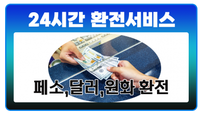 24시환전서비스